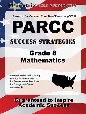 cover image of PARCC Success Strategies Grade 8 Mathematics Study Guide